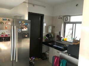Kitchen in 3 BHK Apartment at Bhusari Colony – for Rent