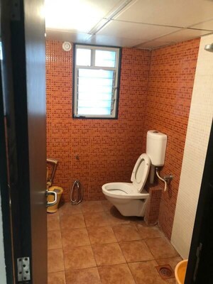 Bathroom in 3 BHK Apartment at Bhusari Colony – for Rent