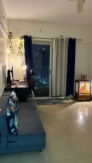 Living Room in 3 BHK Apartment at Mantra Sky Homes, Magarpatta City – for Sale