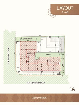 Master Plan in 3 BHK Apartment at Sargasan – for Sale