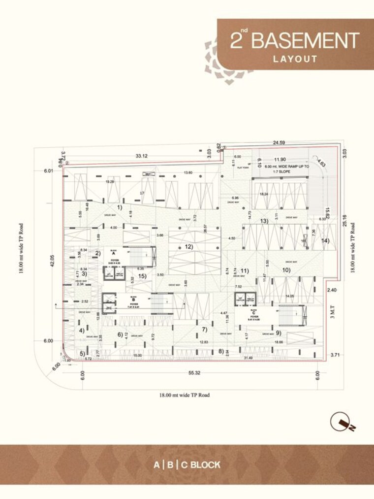 Master Plan, sargasan 3 Bedroom 230 Sq.Yd. Apartment In Sargasan Gandhinagar 10591333