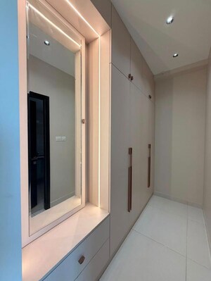 Building Lobby in 3 BHK Apartment at Prestige Beverly Hills, Kokapet – for Rent