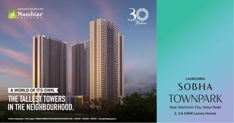 2 BHK + Basement Apartment For Sale in Sobha Manhattan Towers Town Park in Hosur Road, Bangalore