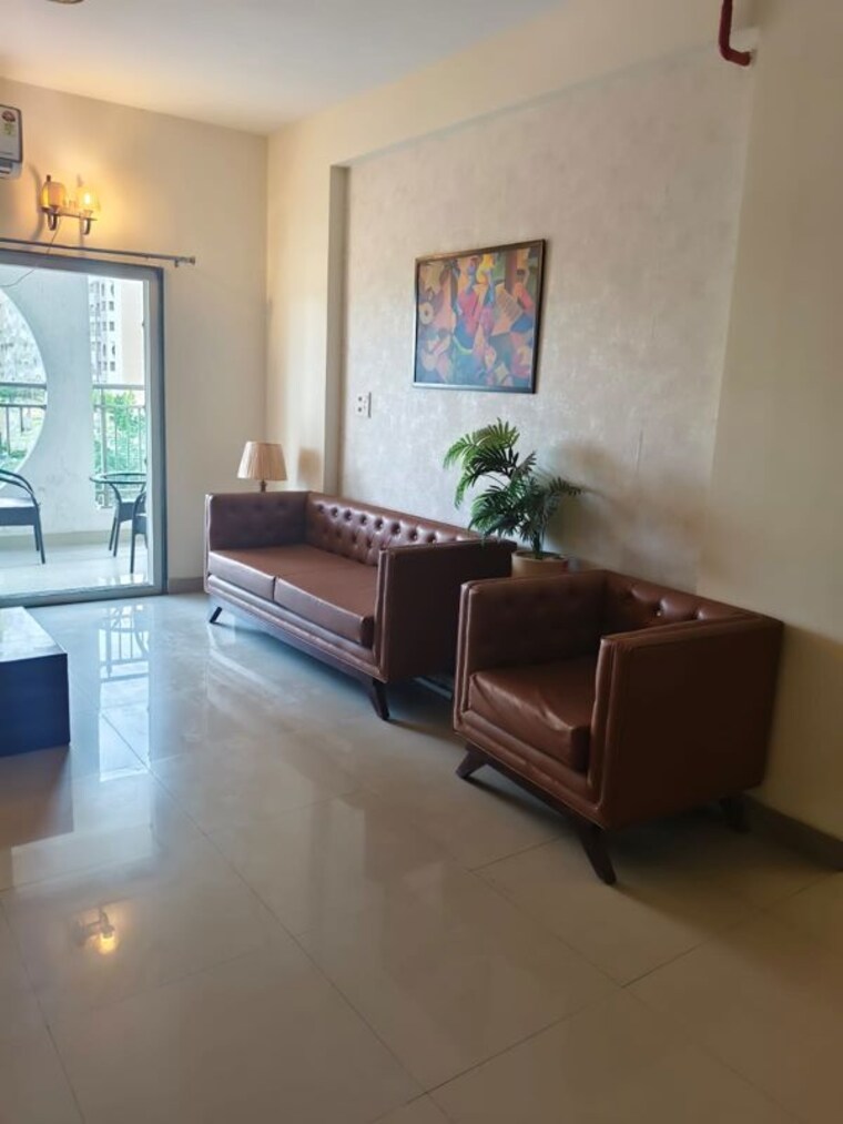 Living Room, godrej-nature-plus 3 Bedroom 1385 Sq.Ft. Apartment In Sohna Sector 33 Gurgaon 10591344