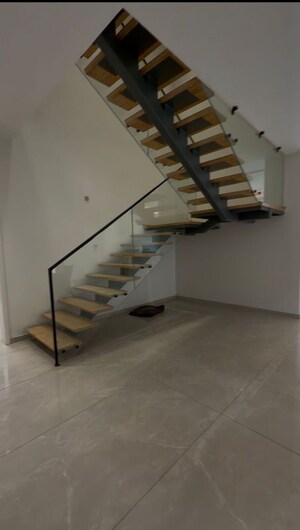 Staircase in 4 BHK Builder Floor at Halasuru – for Rent