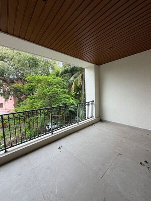 Balcony in 4 BHK Builder Floor at Halasuru – for Rent