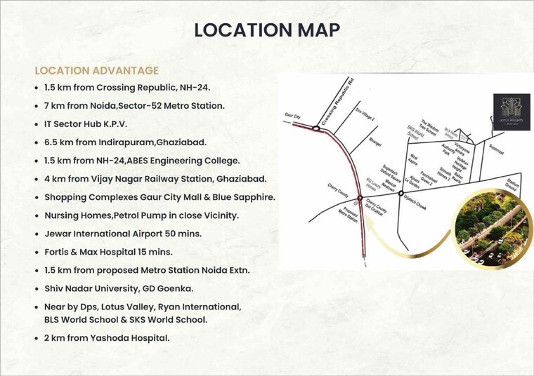 Map Location, kingson-green-villa-phase-2 3 Bedroom 1920 Sq.Ft. Builder Floor In Panchsheel Green Greater Noida 10591343