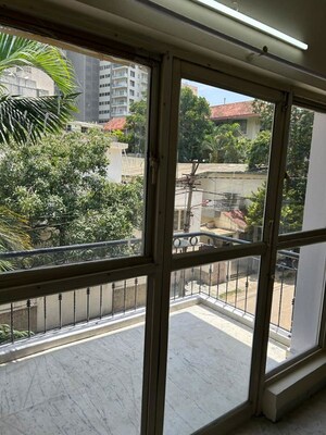 Balcony in 3 BHK Apartment at Richmond Premier, Richmond Road – for Rent