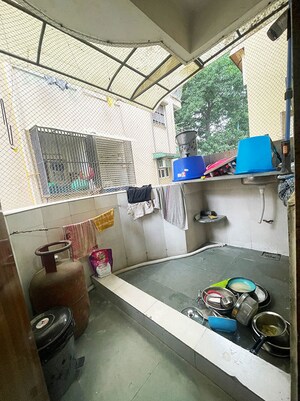 Kitchen in 3 BHK Apartment at Shahibagh – for Sale