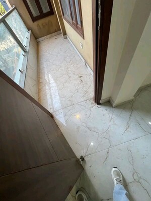Bathroom in 1 BHK Builder Floor at Chattarpur – for Rent