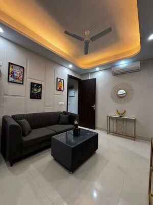 Living Room in 1 BHK Independent House at Saket – for Rent