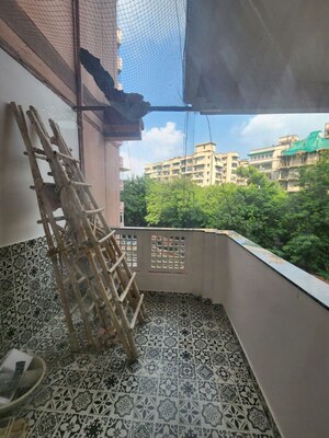 Balcony in 3 BHK Apartment at Sector 4 Dwarka – for Rent
