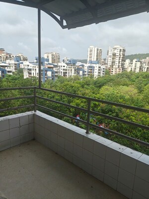 Balcony in 3 BHK Apartment at Siddhi Gayatri Heritage, Kharghar – for Rent