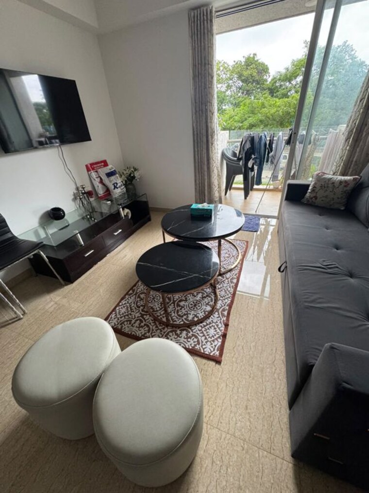 Living Room, lodha-belmondo 1 RK 550 Sq.Ft. Apartment In Gahunje Pune 10591448