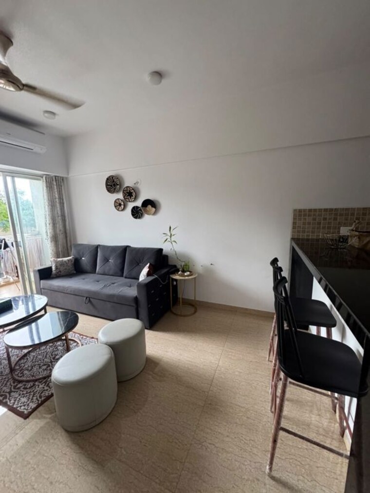 Living Room, lodha-belmondo 1 RK 550 Sq.Ft. Apartment In Gahunje Pune 10591448