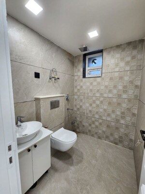 Bathroom in 3 BHK Apartment at Sector 19 Dwarka – for Rent