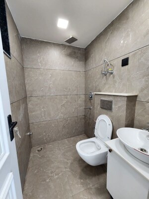 Bathroom in 3 BHK Apartment at Sector 19 Dwarka – for Rent