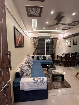 Living Room in 2 BHK Apartment at Karan Sara, Baner – for Rent