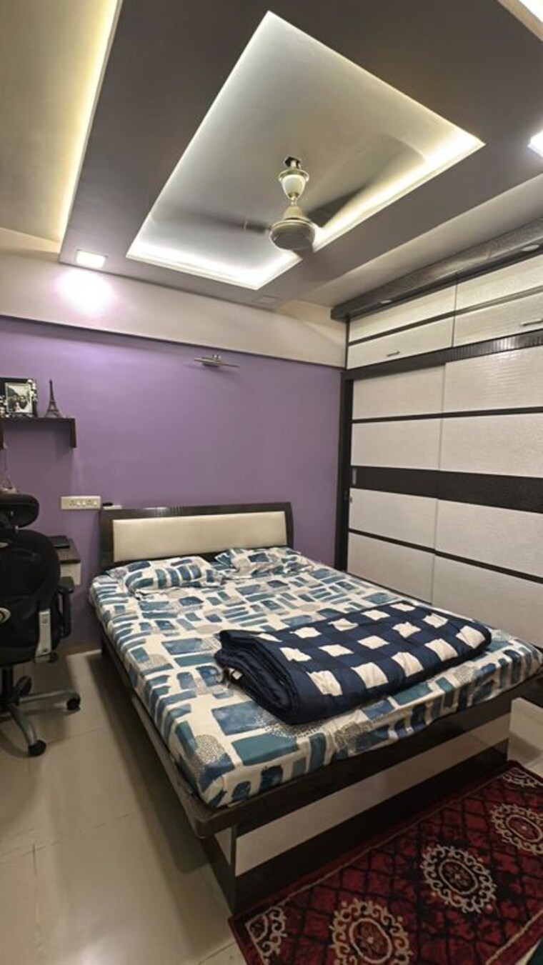 Bedroom, karan-sara 2 Bedroom 1000 Sq.Ft. Apartment In Baner Pune 10591474