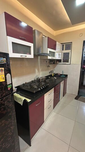 Kitchen in 2 BHK Apartment at Karan Sara, Baner – for Rent