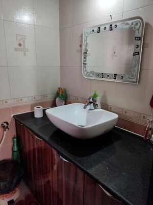 Bathroom in 3 BHK Apartment at Wakad – for Sale