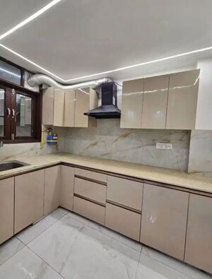 Kitchen in 3 BHK Apartment at Chattarpur – for Rent