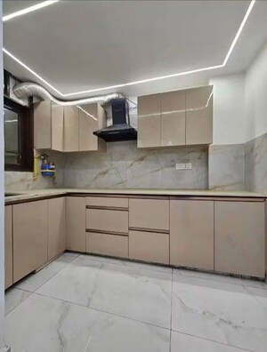Kitchen in 3 BHK Apartment at Chattarpur – for Rent