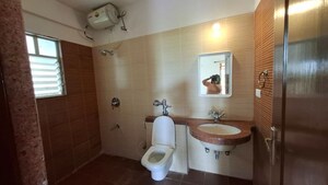 Bathroom in 2 BHK Apartment at Veerabhadra Nagar – for Rent