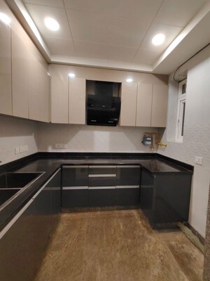 Kitchen in 3 BHK Builder Floor at Chittaranjan Park – for Rent