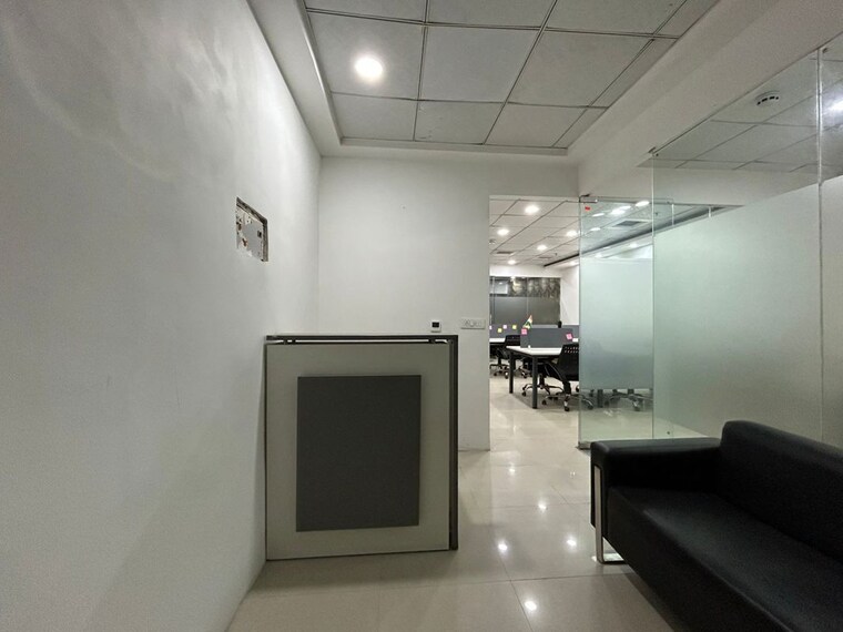 Living Room, assotech-business-cresterra Commercial Office Space 1045 Sq.Ft. In Sector 135 Noida 10550150