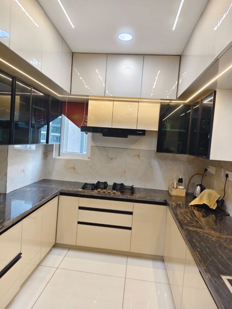 Kitchen, trendset-jayabheri-elevate 3 Bedroom 2325 Sq.Ft. Apartment In Madhapur Hyderabad 10591535