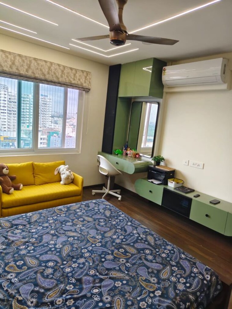 Bedroom, trendset-jayabheri-elevate 3 Bedroom 2325 Sq.Ft. Apartment In Madhapur Hyderabad 10591535