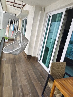Staircase in 3 BHK Apartment at Trendset Jayabheri Elevate, Madhapur – for Sale