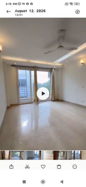 3 BHK Builder Floor For Rent in Defence Colony