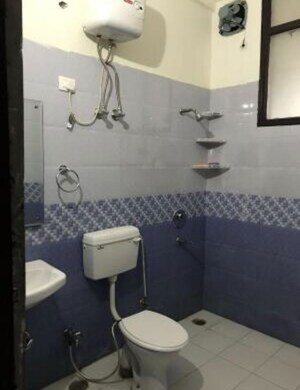 Bathroom in 2 BHK Independent House at IFS Villas, Chi Ii Greater Noida – for Rent