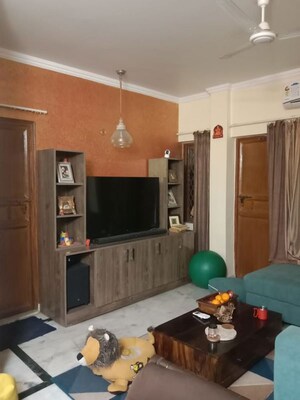Living Room in 3 BHK Builder Floor at Chittaranjan Park – for Sale