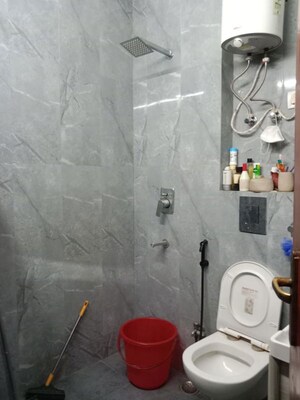 Bathroom in 3 BHK Builder Floor at Chittaranjan Park – for Sale