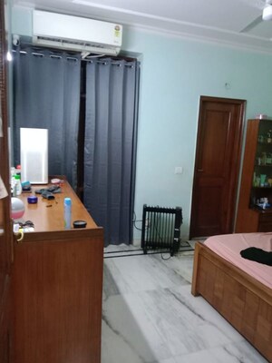 Bedroom in 3 BHK Builder Floor at Chittaranjan Park – for Sale