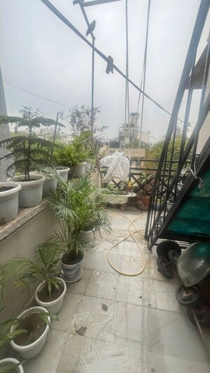 Balcony in 3 BHK Builder Floor at Chittaranjan Park – for Sale
