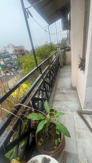 Balcony in 3 BHK Builder Floor at Chittaranjan Park – for Sale