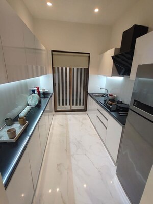 Kitchen in 2 BHK Builder Floor at Gajra Bhoomi Castle, Daighar Gaon – for Sale