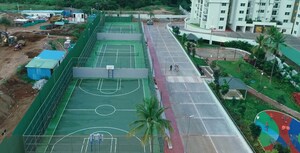 Balcony in 3 BHK Apartment at Brigade Panorama, Mysore Road – for Sale
