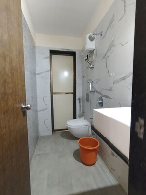 Bathroom in 2 BHK Apartment at Bhoomi Acres M Wing, Thane West – for Rent