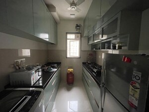 Kitchen in 1 BHK Apartment at City View Building, Worli – for Rent