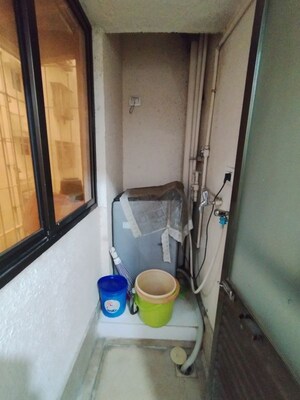 Bathroom in 2 BHK Apartment at Madhav Palacia, Ghodbunder Road – for Rent