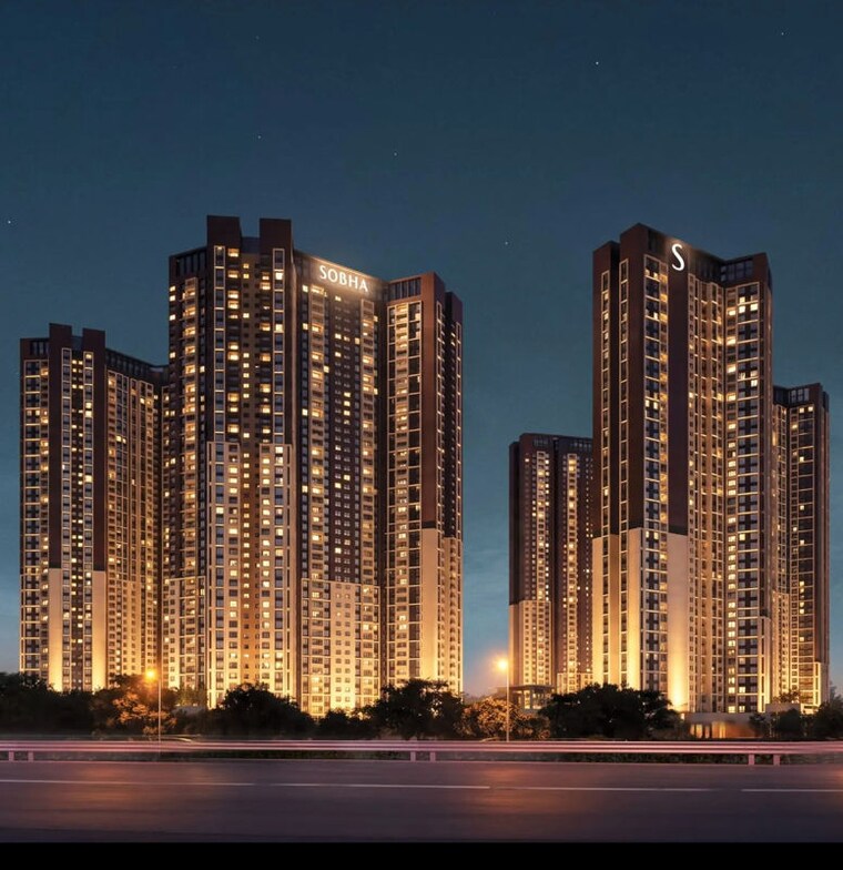 Exterior View, sobha-one-residences 3 Bedroom 1511 Sq.Ft. Apartment In Hoskote Bangalore 10587107