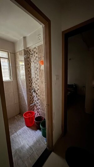 Bathroom in 1 BHK Apartment at Wakad – for Sale