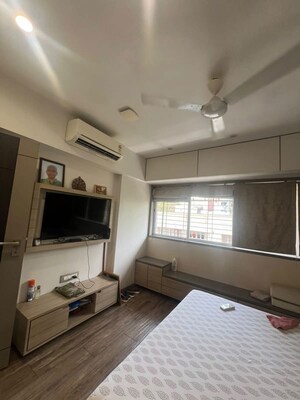Living Room in 3 BHK Apartment at Sheth Vasant Oasis, Andheri East – for Rent