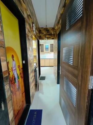 Building Lobby in 1 RK Apartment at Audumbar CHS, Vasant Vihar – for Rent