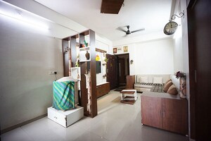 Living Room in 2 BHK Apartment at Jivraj Park – for Sale